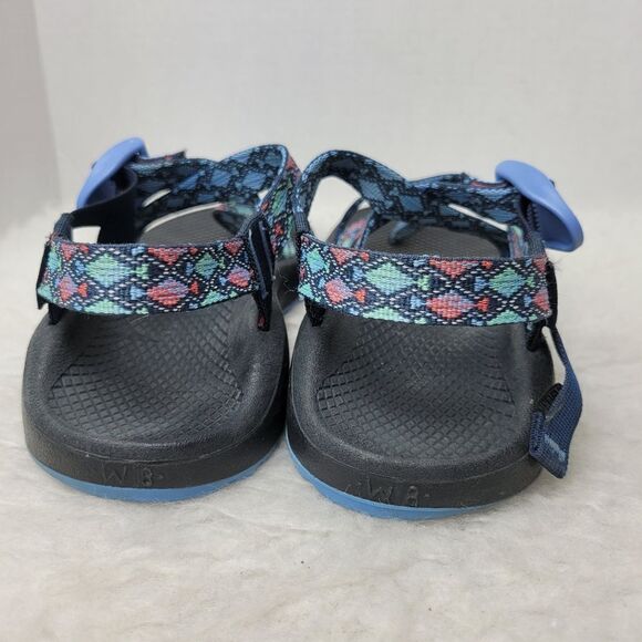 Chaco Z Cloud 2 Trace Eclipse Bleu Sport Sandals SIze 8 - Picture 5 of 10